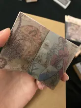 50 Uds. De manualidades de papel para tarjetas de ácido sulfúrico, Material Retro con ilustración de plantas, para diarios, álbumes de recortes, tarjetas Retro LOMO