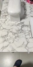 Self-Adhesive Wallpaper Vinyl-Film Kitchen Cupboard Marble Bedroom Oil-Proof Home Improvement