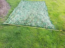 5*6m/1,5*3m Red de camuflaje militar camuflaje red ultraligero coche acampada, jardín tienda de lona toldo refugio para el sol Red de camuflaje de malla