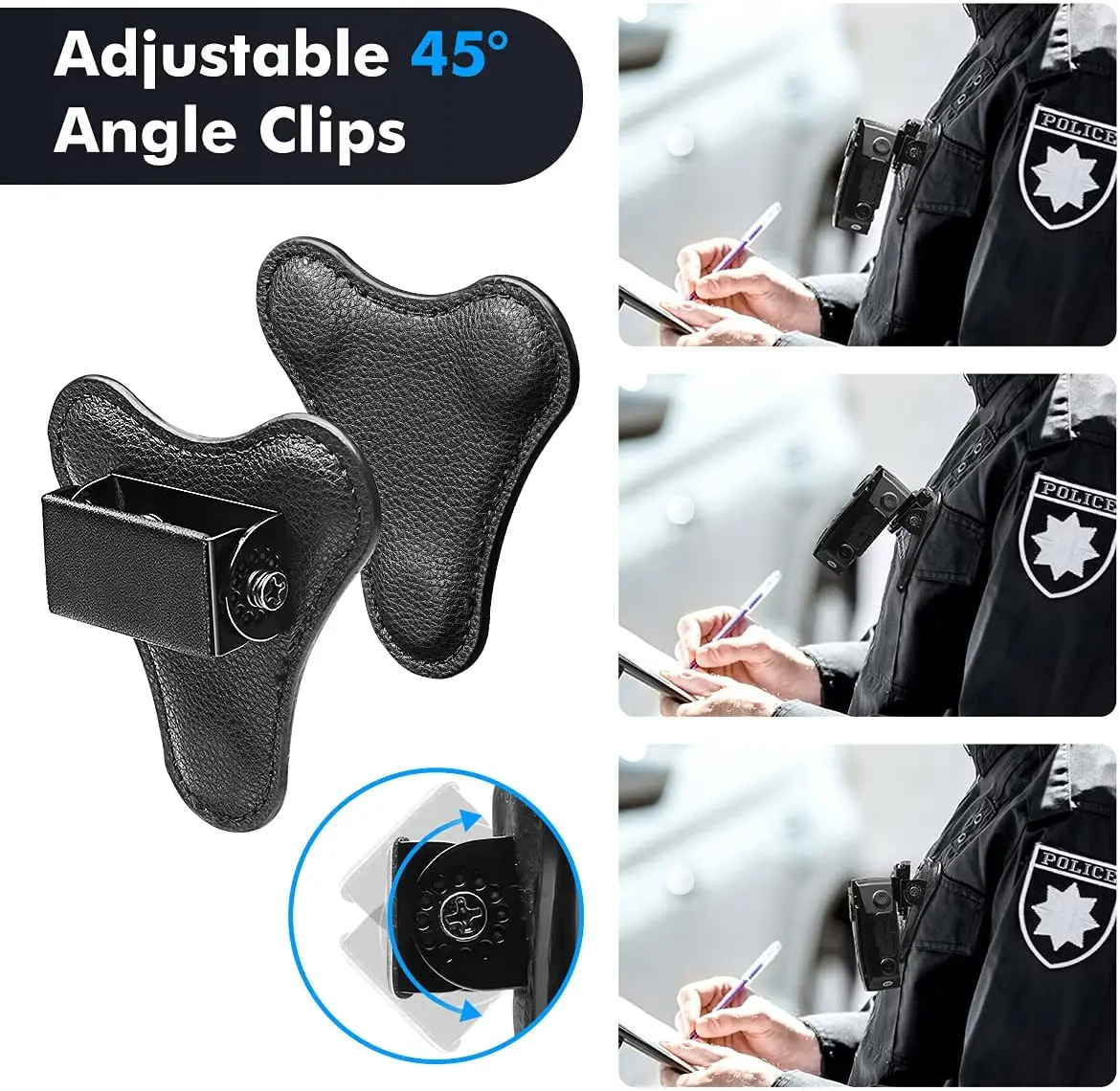 BOBLOV Body Camera Magnet Mount Universal Magnetic Strong Suction Back Clip for KJ21 PD70 WA7D N9 T5 F1 Police camera Cam Holder