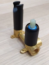 Shower Faucet Mixer Ducha Black Bidet Frap Higienica Muslim Tap Brass Matte Solid Y50060/1