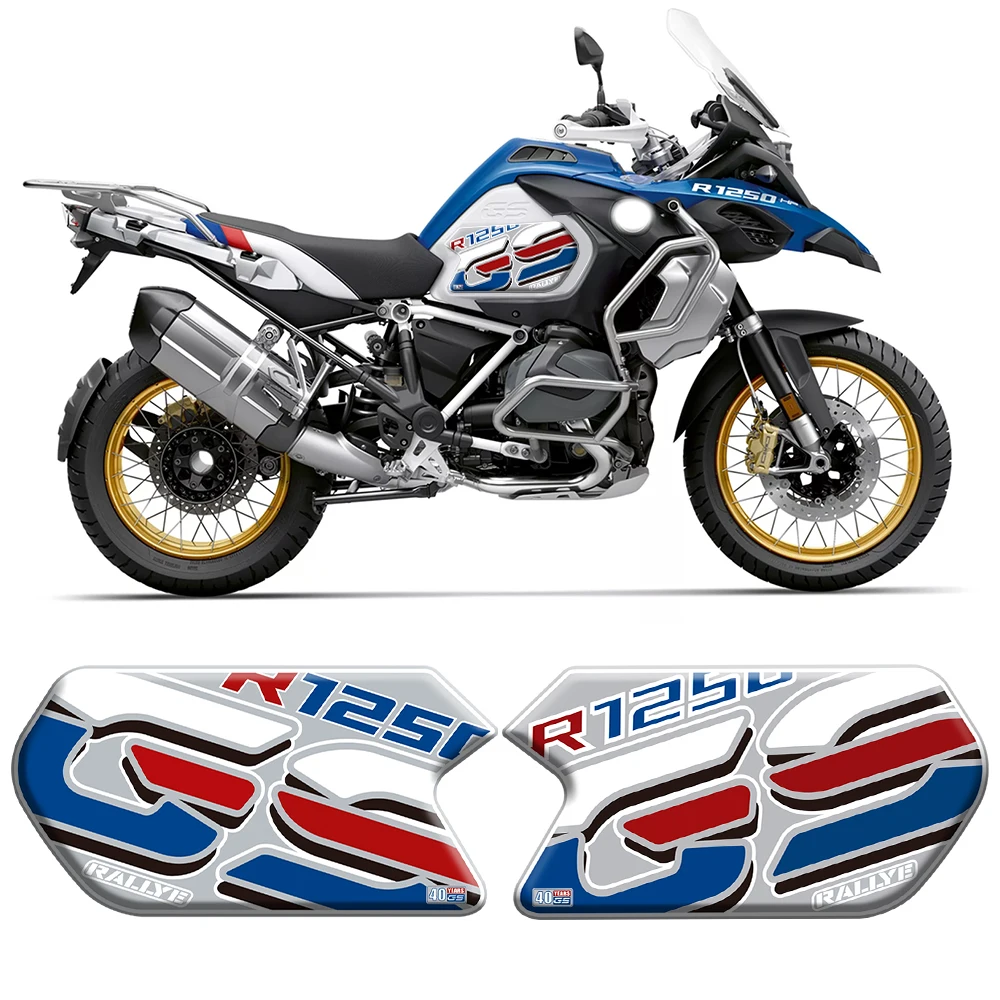 

Motorcycle Sticker 3D Gel Protector Stickers Fuel Tank Anti-Scratch Reflective for BMW R1250GS Adventure R 1250 GS 2019-2023