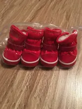 Snow-Boots Shoes Dog Puppy Pet-Dog Anti-Slip Chihuahua Small Waterproof Winter for 4pcs/Set