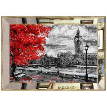 

Luxury Mirror Framed Digital Canvas Painting 70 * 100 cm