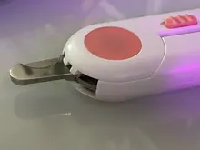 Scissors Nail-Cutter Professional Claw-Toe LED Pet-Dog-Cat Clea Stainless-Steel Safety