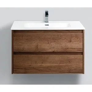 

Cabinet under the sink belbagno Kraft 80, Rovere Tabacco (supplier)