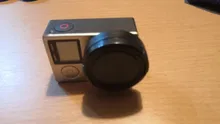 Cristal óptico de alta transmisión profesional, lente con filtro ultravioleta, Adaptador + tapa protectora para cámara Gopro Hero HD 3 3 + 4, 37mm