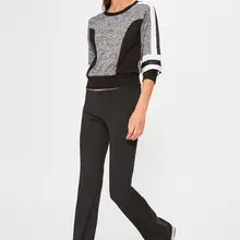 Спортивные штаны Trendyol черного цвета TWOAW20EA0083