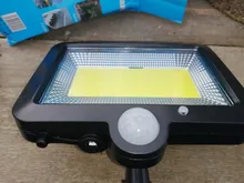 Solar-Light Motion-Sensor Waterproof Outdoor 150 LED PIR with 4m-Wire