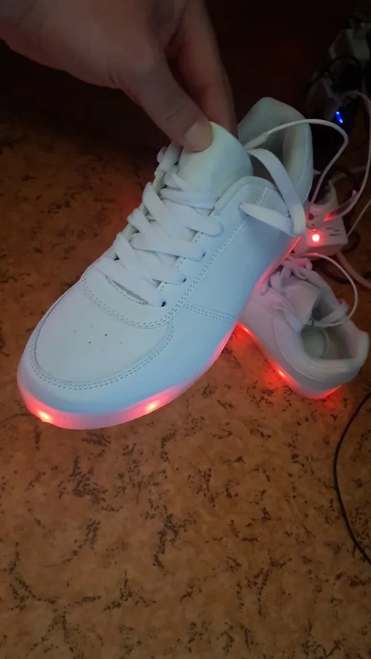 7ipupas 25-44 Luminous sneaker Kid led shoes do with Lights Up 2022 lighted shoes Boy Girl tenis Led simulation - Price history & Review | AliExpress Seller Official Store | Alitools.io