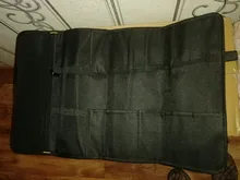 Bolsa de herramientas plegable de tela Oxford, multifunción, almacenamiento en rollo, estuche portátil, organizador, herramientas de bolsillo