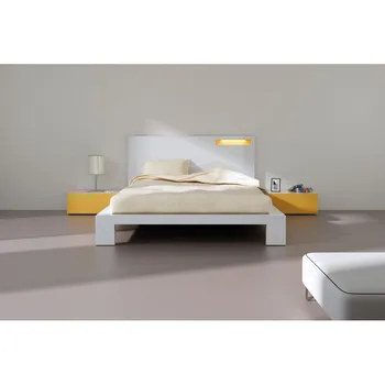 

Modern headboard for double bed, Matt lacquered