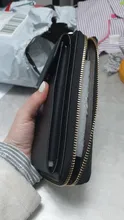 2020 mujeres billetera Color sólido de cuero correas de hombro bolsa teléfono móvil tarjeta grande titulares cartera bolso bolsillos chicas