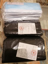 ¡10-200 Uds máscara desechable aretes máscara de boca negro no tejido máscaras de capa de 3 Filtro Anti polvo de máscara adulto en Stock!