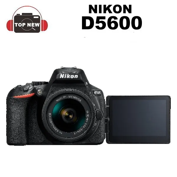 

Новая цифровая зеркальная фотокамера Nikon D5600-24,2 МП-Full HD 1080p -Wi-Fi Bluetooth со стандартным фотообъективом 18-55 мм VR