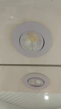 Spot-Light Ceiling-Lamp Led-Decoration Led Dimmable DBF Body-Recessed Black/white COB