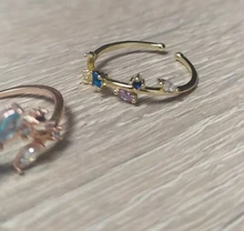 Anillos de circonita de cristal para mujer, anillos abiertos ajustables con forma de hoja de flor y mariposa, joyería de compromiso para boda, regalo, novedad de 2021