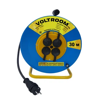 

Удлинитель на катушке 30 м, 2х2,5