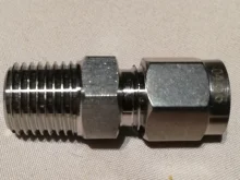 Tube Fitting Compression-Plug-Connector BSPT Thread-X-Inch Kitchen-Pipe Male 304 OD Pneumatic