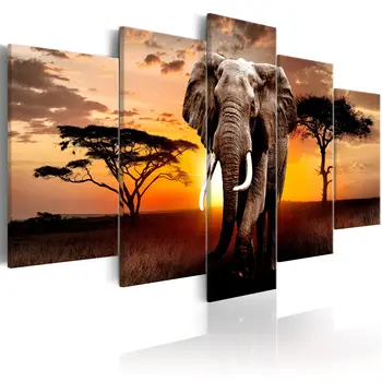 

Picture-Elephant Migration - 100x50 cm