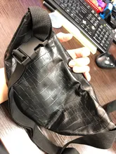 Riñonera de piel sintética de cocodrilo unisex, bolso de pecho con cinturón de alta calidad, 2019