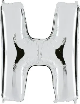

Balloon Letter H 100cm Silver-Foil Polyamide-G279S