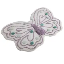 Коврик для ванной-коврики | коврик для ванной нескользящие Противоскользящие коврики фиолетовая бабочка 70X120 см