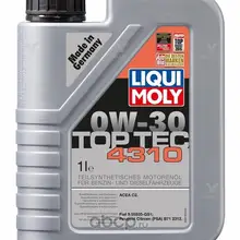 2361 LiquiMoly П/с. мот.масло Top Tec 4310 0W-30 C2(1л