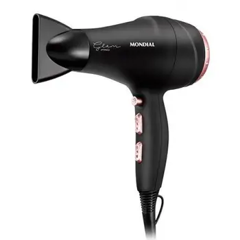 

HAIR DRYER MONDIAL SC-22 AC-2000W-TECHNOLOGY TOURMALINE - 2 SPEEDS-3 TEMPERATURES-BUTTON COLD AIR
