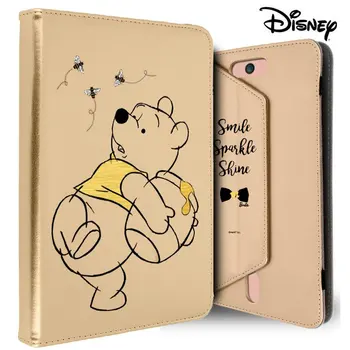 

10 inch Universal license Disney Winnie The Pooh Ebook Tablet case Golden
