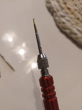 Herramienta de reparación con mango de destornillador para reloj, gafas de teléfono de 5 Bits, Kit de herramientas de reparación de relojes de alta calidad para relojero, 1 unidad