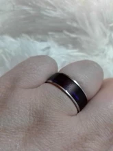 Anillo Digital de acero inoxidable para hombre, anillo inteligente con NFC, para teléfonos Android, con pareja funcional