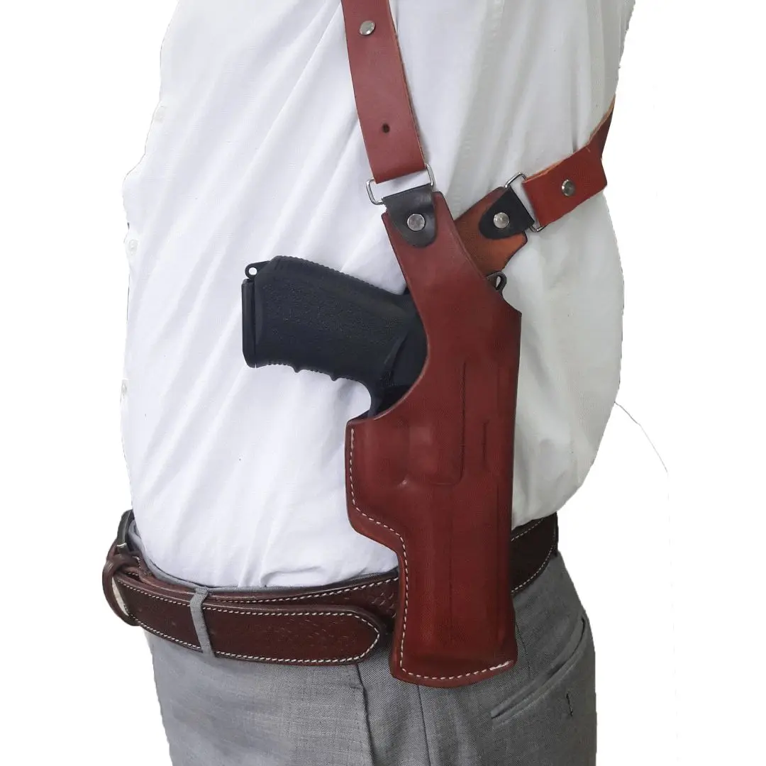 Наплечная кобура YT HOBBY для Browning Hi Power ручная работа из натуральной кожи скрытого