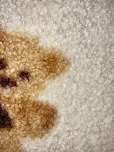 Bolso grande de tela de oveja para mujer, bolso grande de hombro de lona de oso de piel esponjosa, bolso de compras suave de gran capacidad, bolso escolar para niña