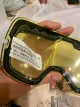 Doble resplandor Polarizado lentes de gafas de Esquí gafas de esquí profesional puede ser utilizado en conjunción con otras gafas envío de la gota