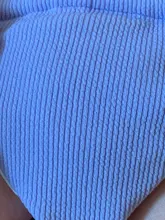 Tankini-traje de baño pequeño para mujer, microbikini azul, conjunto de bikini brasileño de estilo vendaje púrpura de cintura baja, traje de baño de dos piezas