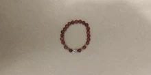 Pulsera con cuentas de arena dorada para mujer y hombre, abalorio con cuentas naturales de 6mm, 8mm y 10mm, el mejor regalo para Amiga