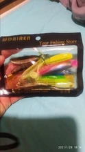 Shad Worm Wobblers Jigging Fishing-Lure Soft-Bait Tackle-Bass-Pike Aritificial T-Tail