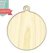 Подвеска с вырезами по дереву-на заказ Выберите свой размер-Лазерная Резка деревянных художественных принадлежностей для рукоделия Настенный декор свадебный детский DCS0009