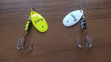 Lures Pike Bait Fishing-Lure Treble-Hooks 15g Spoon Metal Arttificial-Bass 
