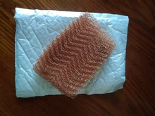 1-20 Meters 100mm Width Corrugated Copper Mesh For Distillation Reflux Moonshine Brewing