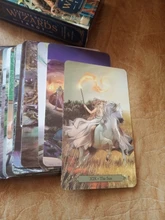 Juego de cartas de Tarot de wizorards, cubierta de alta calidad, versión en inglés, juguete de adivinación, juego de La Fortuna, 2020