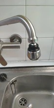 SUS304 Acero inoxidable caliente y Grifo de Agua Fría montado en la pared grifo de fregadero de cocina de doble Control