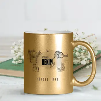 

Personalized Professional Veterinarian Gilded Mug Cup-2