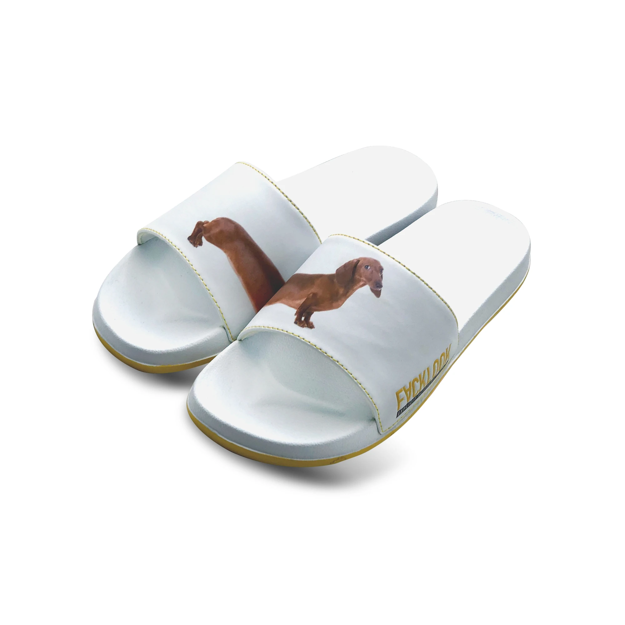 Chanclas Sandalias cómodas diseño Urbano y moderno número 37 39 41 43 perro  salchicha HOT DOG, máximo confort y ligera|Sandalias de hombre| - AliExpress