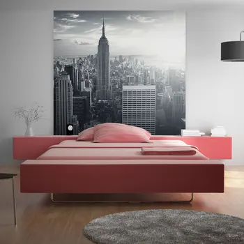 

Wall mural-View of Manhattan at sunrise, New York - 300x231 cm