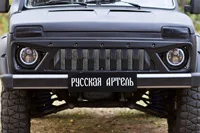 

Radiator grille with metallic mesh for Lada (VAZ) Niva 2131-