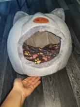 Cama de invierno para gatos, alfombrilla pequeña, cesta para perro pequeño, productos de tienda para mascotas, cueva acogedora, cama interior, Comodidad para dormir