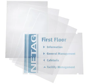 

Replaceable inserts Crystal sign 297x420mm transparent