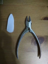 MR.GREEN-cortauñas superafilada de acero inoxidable, alta calidad, para cutículas, uñas postizas, pedicura